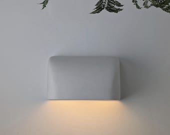 Customizable Downlight Wall Sconce | Small Scoop Wall Washer, Decorative Wall Fixture, Outdoor Sconces Modern Wall Lighting | 7.75"W x 5"H