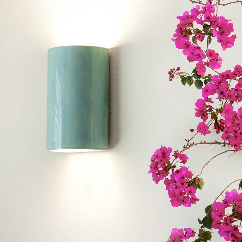 13h Cylinder up & Down Light Modern Wall Sconce - Etsy