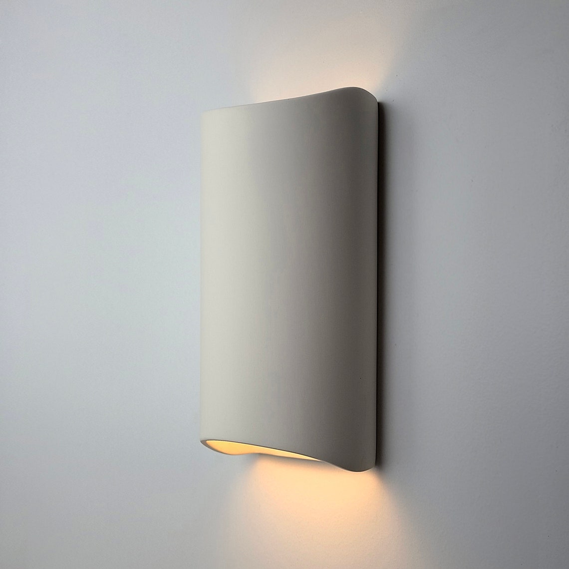 Modern Angular Cylinder up & Down Wall Sconce Color - Etsy