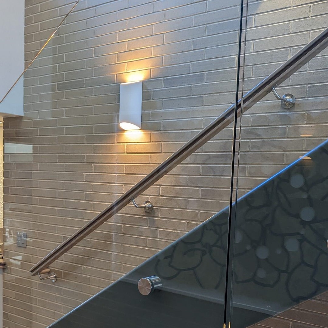 Modern Angular Wall Sconce, Cylinder up & Down, Color Customizable Wall ...