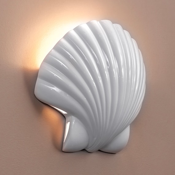 Scallop shell sale wall sconce