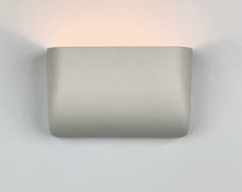 7.75"W Small Scoop Wall Washer Sconce Custom Made ANY Color for Lighting Modern Architecture, Hallways, Stairwells... you name it