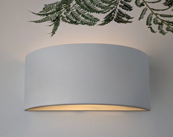 Outdoor Wall Sconce Modern Lighting Architectural Lighting Ceramic Ambient Warm Lighting Exterior Light Entry Lighting, Color Options | 14"W