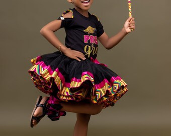 slim fit dress slacks Preschool Graduation Printed Kids Sash Stole – 3 Colors Available Gold main image 0