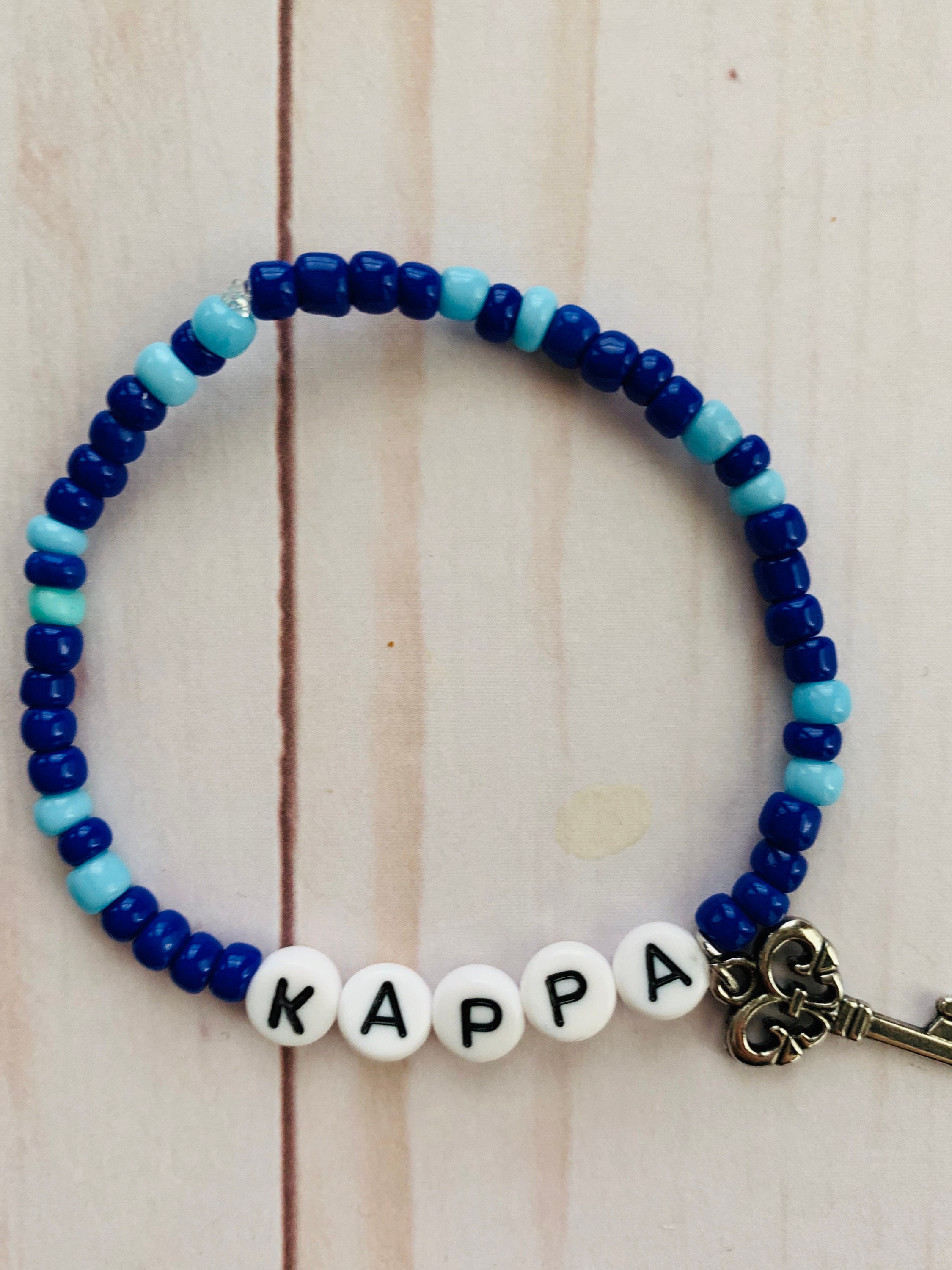 Custom Personalized Sorority Name Beaded Bracelets Etsy UK