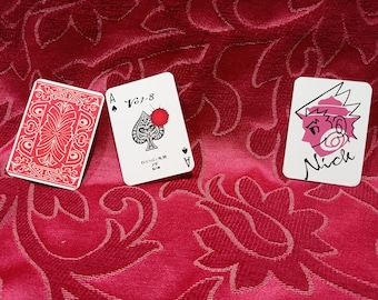 Phoenix Wright Apollo Justice Shelly De Killer Visitkort Nick och Blod Ace of Spades