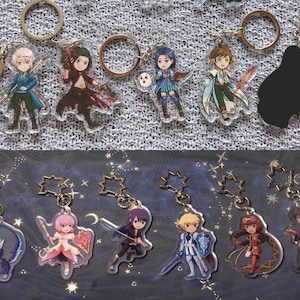 Tales Of Vesperia, Arise, Crestoria, Zestiria Keychains