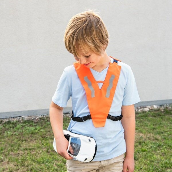 Children warning collar | Safety vest for the way to school or kindergarten | School child Kita children