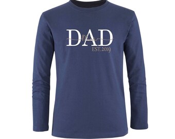 Dad Longsleeve / Personalized gift for the best dad
