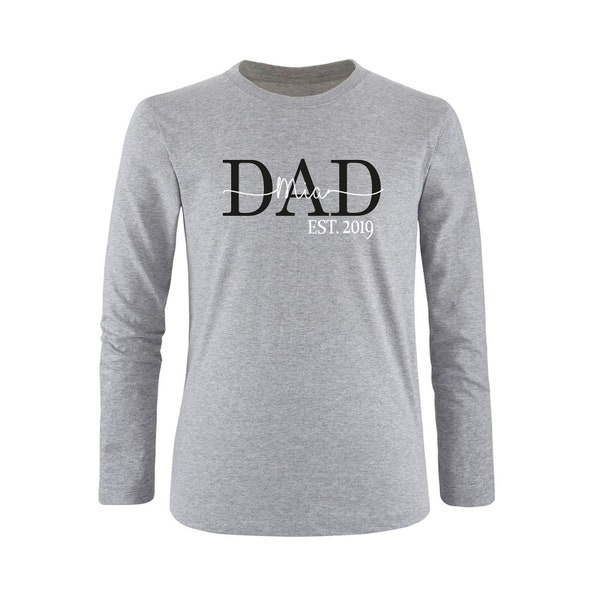 Dad Longsleeve / Personalized Gift for the Best Dad