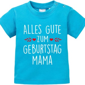 Alles Gute zum Geburtstag Mama / Geschenk für die beste Mama / Geschenkidee für Mama / T-Shirt für Kinder zdjęcie 3