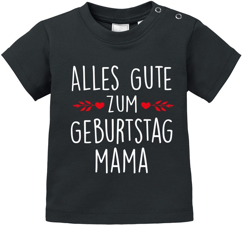 Alles Gute zum Geburtstag Mama / Geschenk für die beste Mama / Geschenkidee für Mama / T-Shirt für Kinder zdjęcie 9