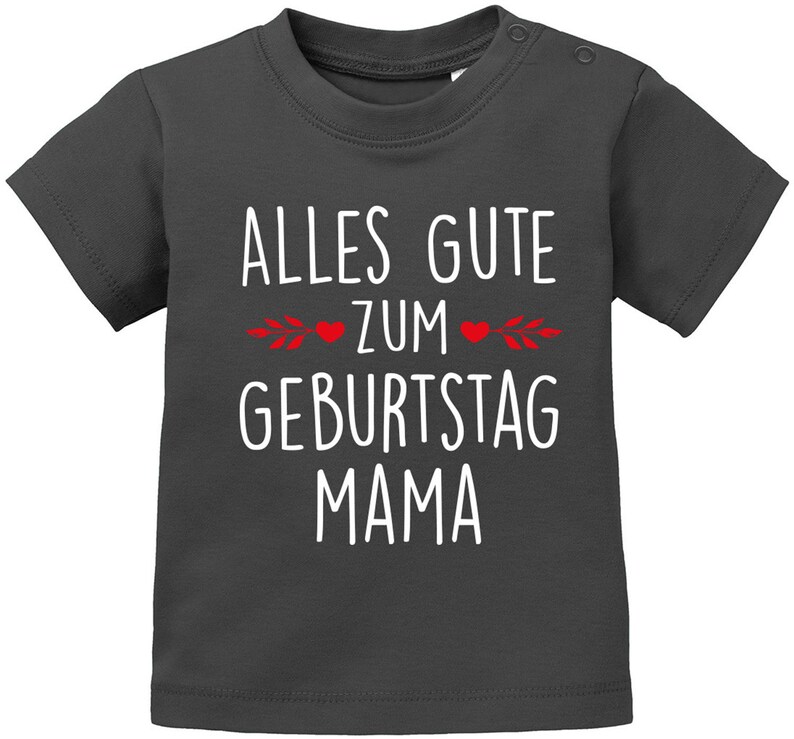 Happy Birthday Mom / Gift for the Best Mom / Gift Idea for Mom / T-Shirt for Kids image 4