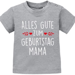 Alles Gute zum Geburtstag Mama / Geschenk für die beste Mama / Geschenkidee für Mama / T-Shirt für Kinder zdjęcie 5