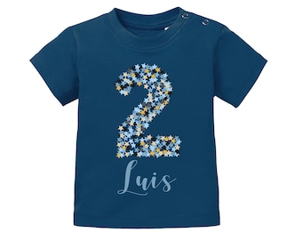 Birthday shirt with desired name / shirt for the 2nd birthday