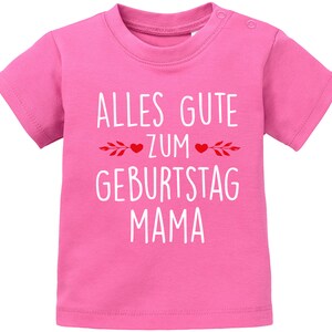 Alles Gute zum Geburtstag Mama / Geschenk für die beste Mama / Geschenkidee für Mama / T-Shirt für Kinder zdjęcie 7