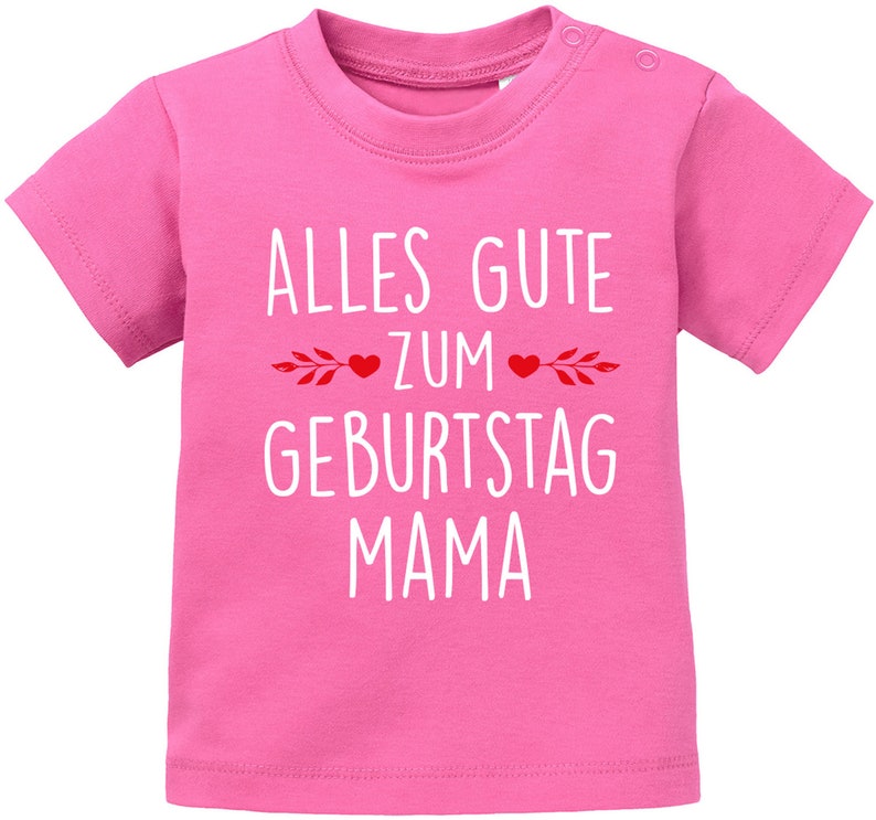 Alles Gute zum Geburtstag Mama / Geschenk für die beste Mama / Geschenkidee für Mama / T-Shirt für Kinder zdjęcie 7