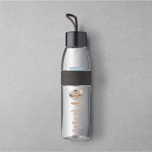 Personalized Mepal drinking bottle Ellipse | Water bottle for kindergarten, school | School enrollment sports bottle with screw cap