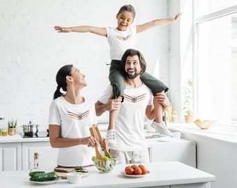 Deutschland T-Shirt für die ganze Familie | WM und EM Trikot mit Wunschname und Nummer | Gr. 50-56-3XL | Ein Land ein Team ein Traum