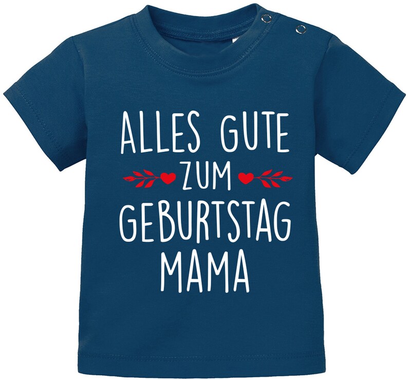 Alles Gute zum Geburtstag Mama / Geschenk für die beste Mama / Geschenkidee für Mama / T-Shirt für Kinder Bild 2