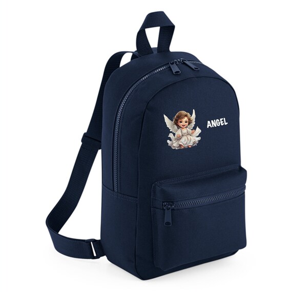 Gepersonaliseerde rugzak met schattige engel voor kinderopvang kleuterschool of school Rugzak voor kinderen Etsy Belgie