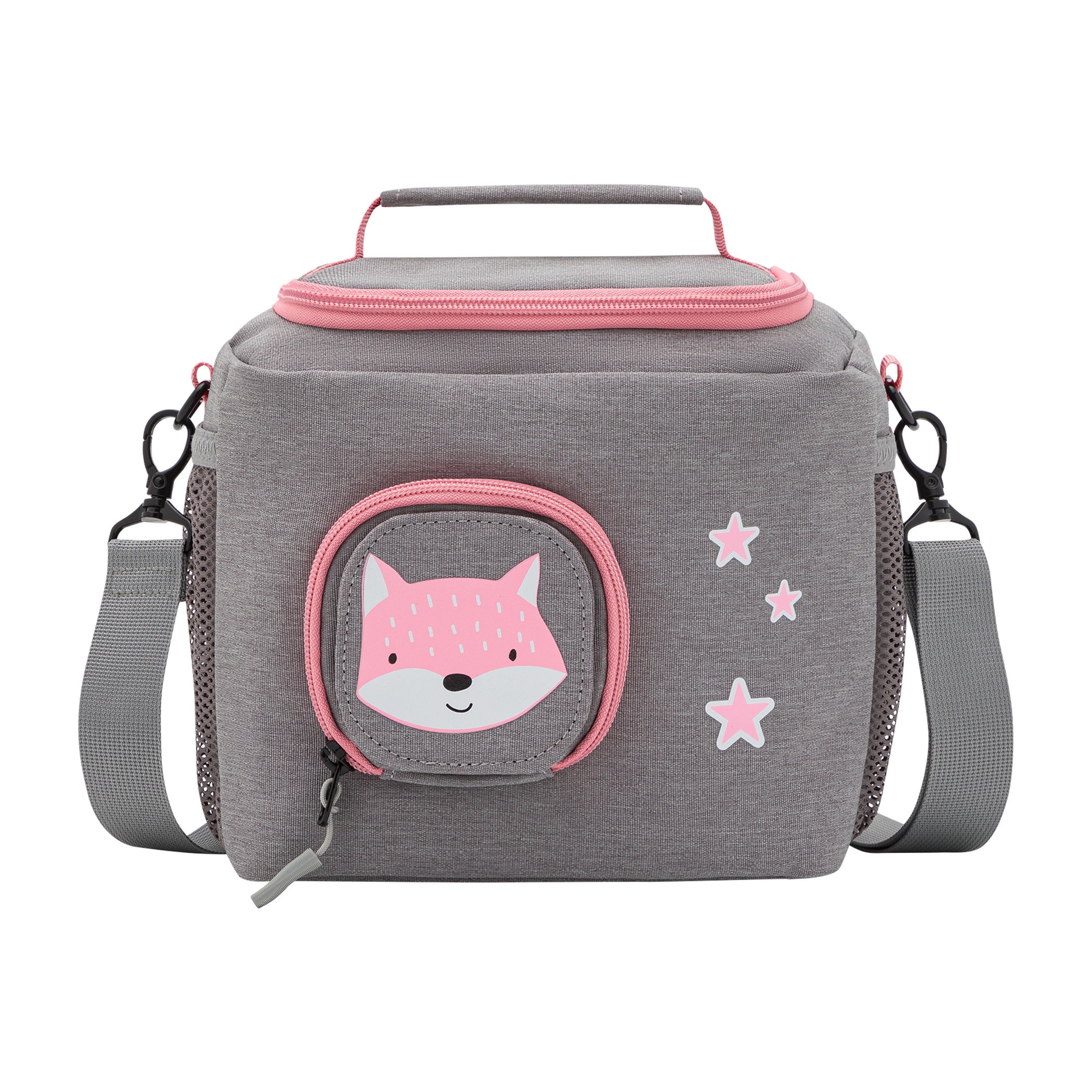 Chedin Sac De Rangement Pour Toniebox – Transport Avec Poignée – Contient Starter Kit Et Figurines Tonies – Gris + Bleu Marine