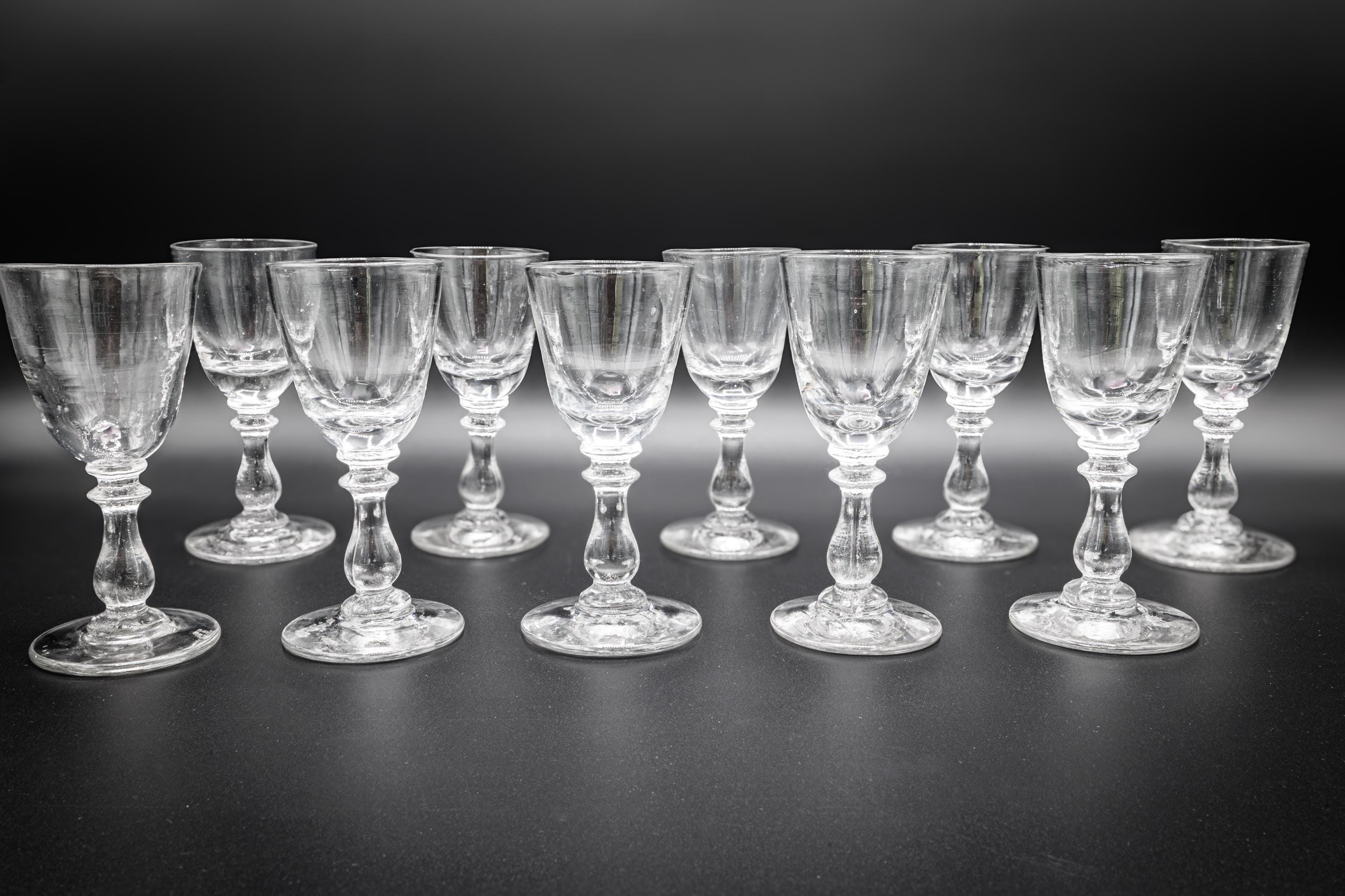 Elivia Bicchierini Per Whisky E Liquori – Set 12 Pezzi In Vetro Trasparente – Base Pesante 34g – Lavastoviglie