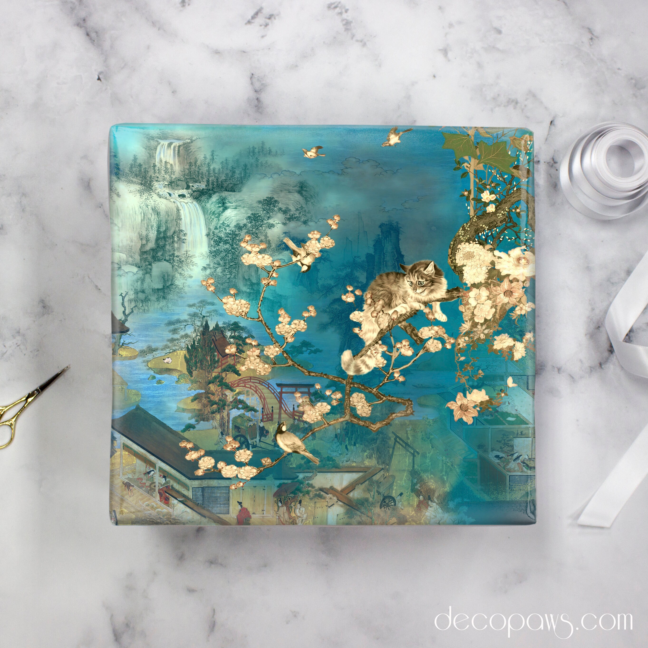 Japanese Wrapping Paper Etsy