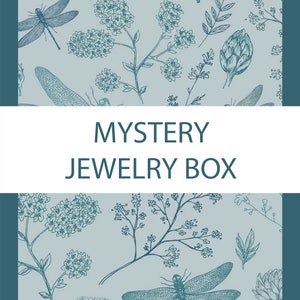 Jewelry mystery box, mystery bundle, lucky dip box, surprise gift, Jewelry, Earrings, Necklace,Unique, Handmade, Epoxy Resin, best gift