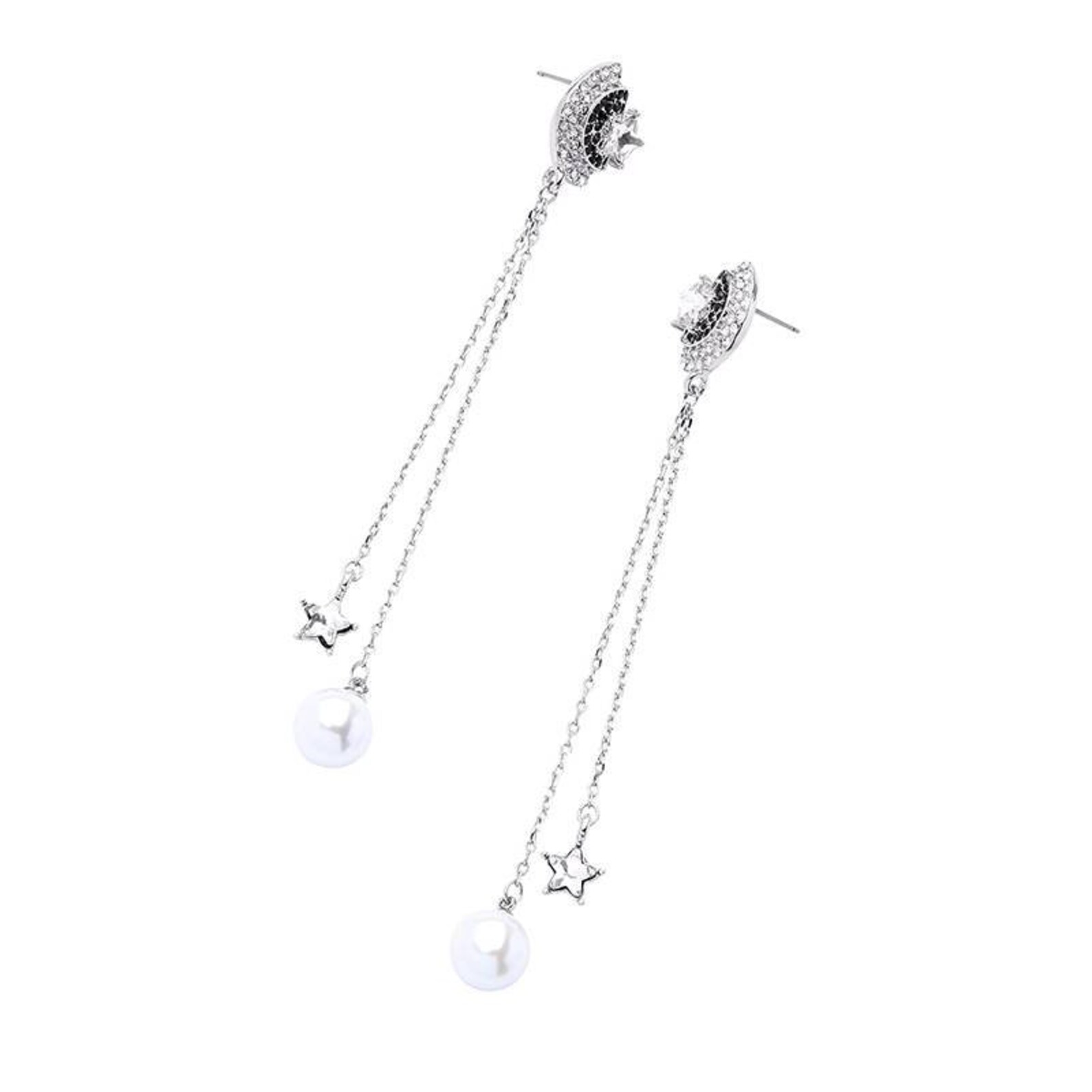 tassel star stud earrings