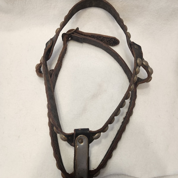 Antique Leather Dog Harness Etsy