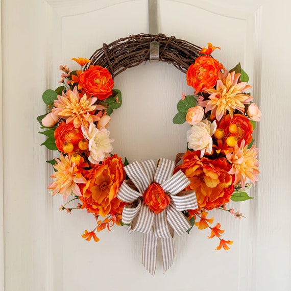 Wild White Rose Wreath