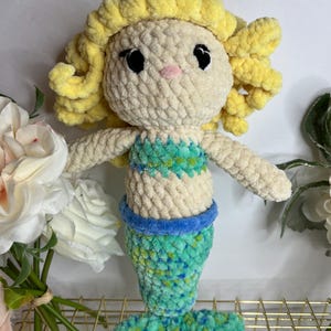 Mermaid Plushie | Crochet Mermaid