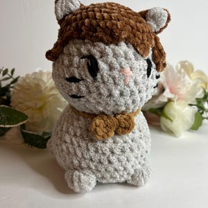 Crochet  Mocha Mousse Cat | Catayaki | Amigurumi Plushie Cat