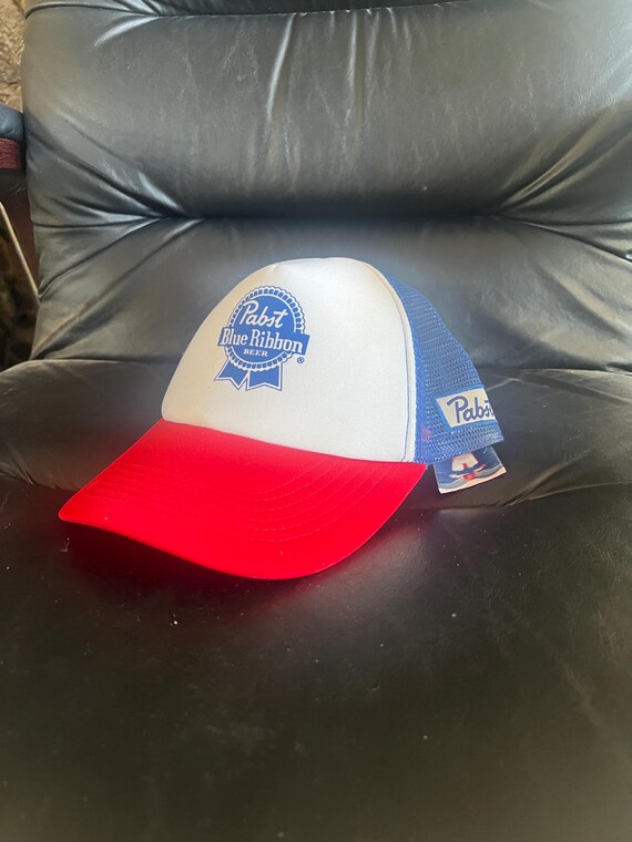 PBR Vintage Trucker Hat Blue Ribbon NEW