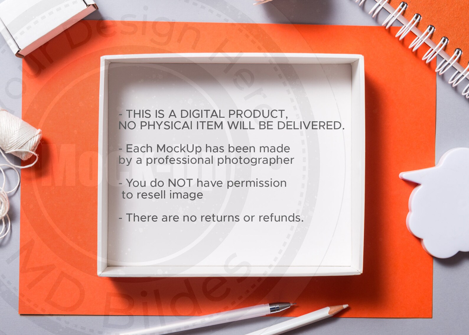 Download Red carton gift box Mockup Digital Download Photo Stock | Etsy