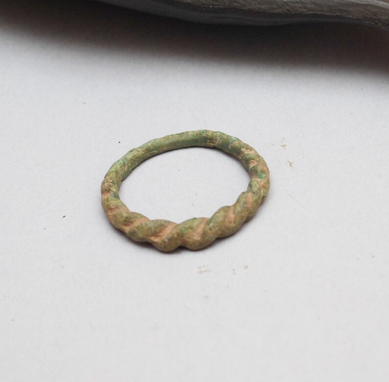 Reserve for DJ......Antique brass bronze ring jewelry woman unisex man ring. original dark patina