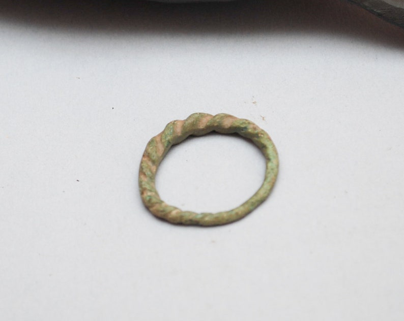 Reserve for DJ......Antique brass bronze ring jewelry woman unisex man ring. original dark patina