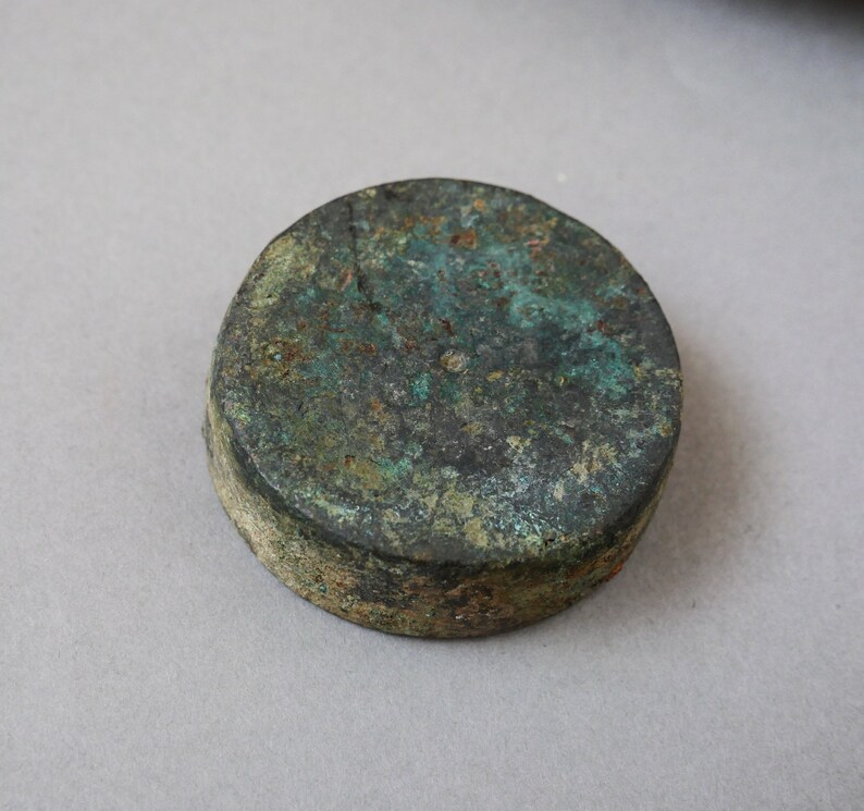 Antique solid brass bronze weighing scales measure mass Etsy