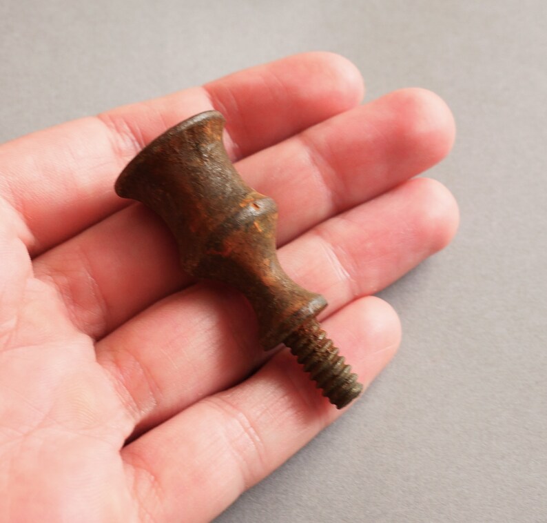 Antique brass parts of old candle holder rosette original Etsy