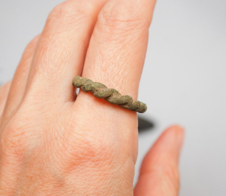 Reserve for DJ......Antique brass bronze ring jewelry woman unisex man ring. original dark patina