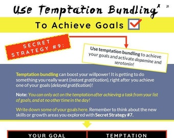 Use Temptation Bundling to Achieve Your Goals
