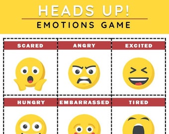 Heads up! Emotions Game