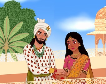 Shanti and The Knot of Rakhi: A Rakhi Story (Digital Children’s Book)