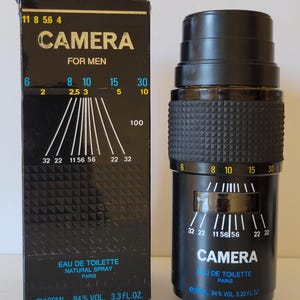 Vintage Max Deville &quot;Camera&quot; for Men 100ml Edt Spray