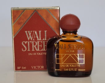 Vintage Victor &quot;Wall Street&quot; 6ml Edt Miniature