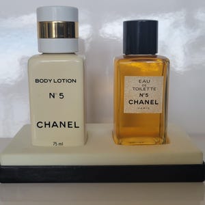 Vintage Chanel No.5 Set (Body Lotion 75ml + Eau de Toilette 60ml) 2 Piece Set