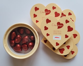Chocolover&#39;s by Aquolina (Bath Hearts + 5 x 2ml Edt Samples) Set