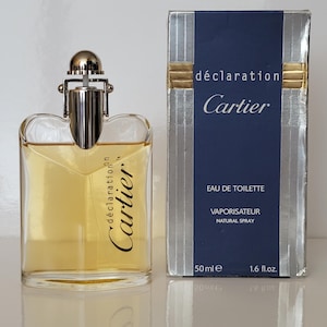Vintage Cartier "Declaration" for Men 50ml Edt Spray