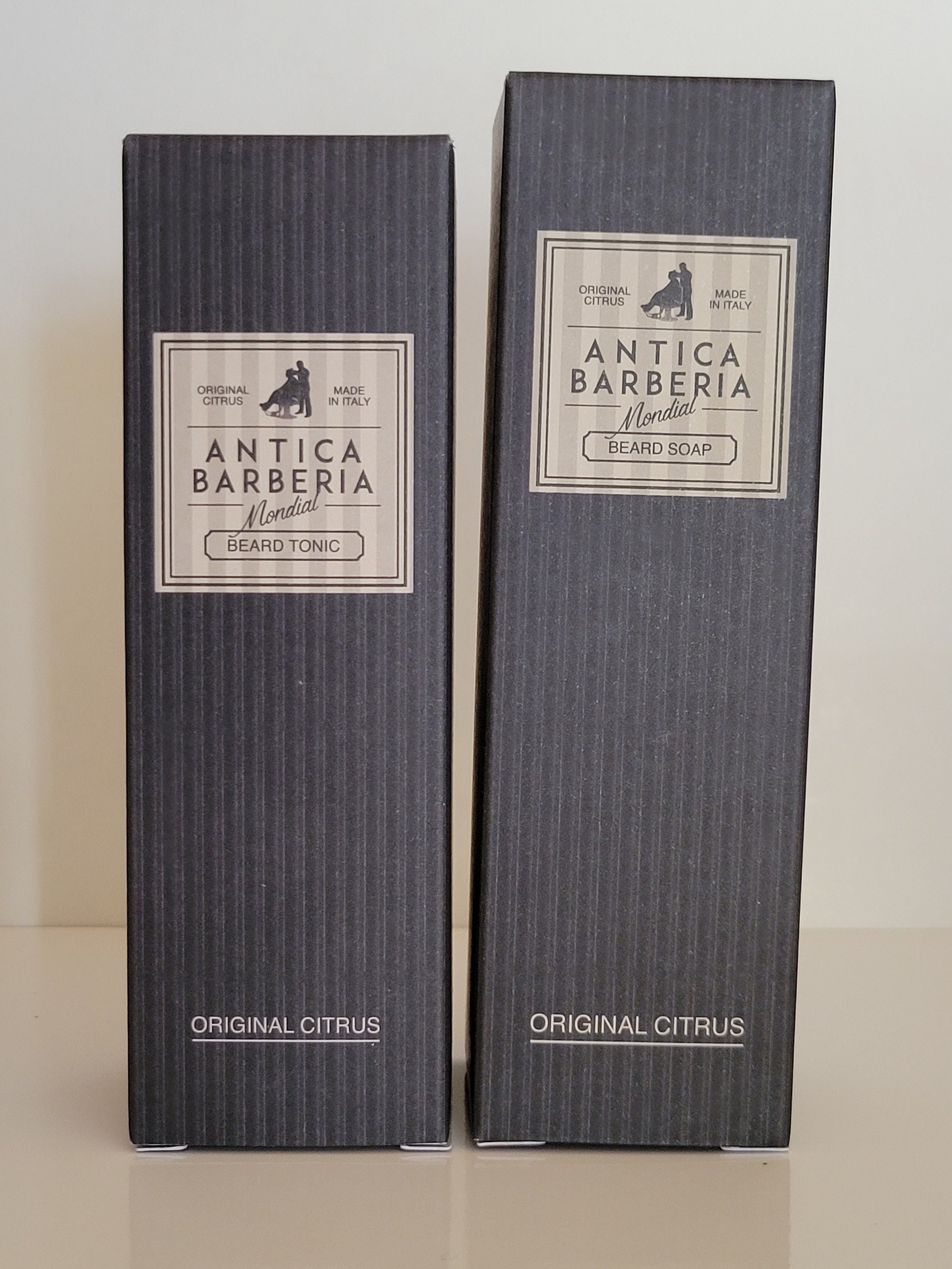 Antica Barberia Rasur Bartpflege Bartwasser Bartseife Set Original Citrus -  Etsy Österreich